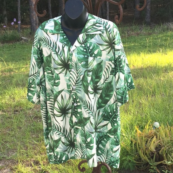 🌴NWOT Mens Unisex Too Fun Hawaiian Style Shirt Size 2XL Wardrobe Must Have 🌴 - Picture 8 of 12